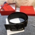 Valentino Leather Ceinture Black